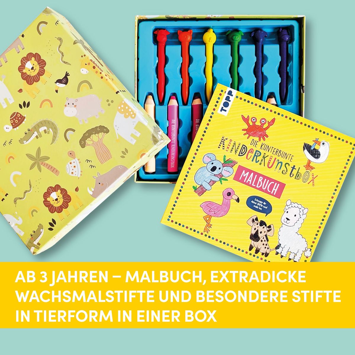 Weitere Ansicht: Die kunterbunte Kinderkunstbox | frechverlag