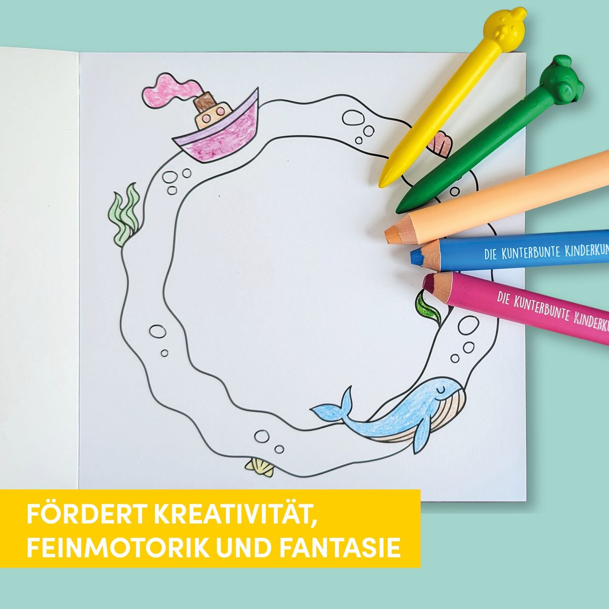 Weitere Ansicht: Die kunterbunte Kinderkunstbox | frechverlag
