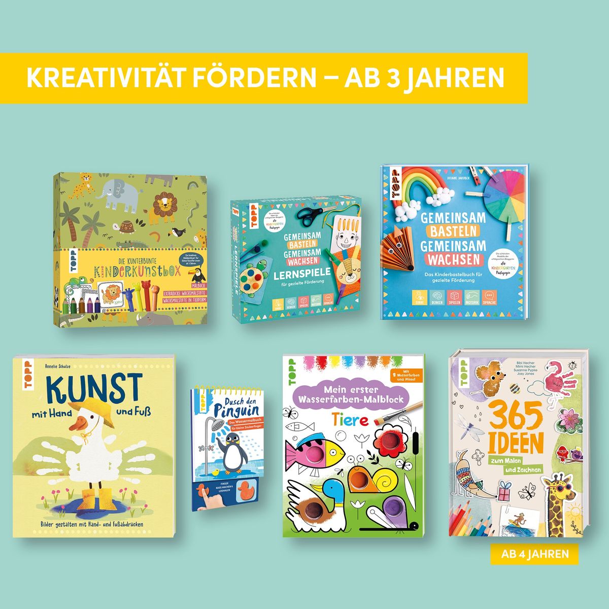 Weitere Ansicht: Die kunterbunte Kinderkunstbox | frechverlag