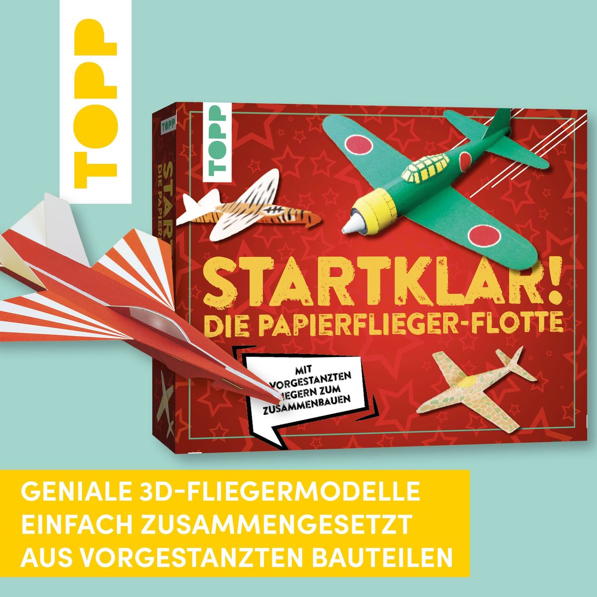 Weitere Ansicht: Startklar! Die Papierflieger-Flotte | Andrew Dewar