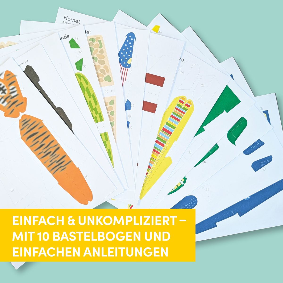Weitere Ansicht: Startklar! Die Papierflieger-Flotte | Andrew Dewar