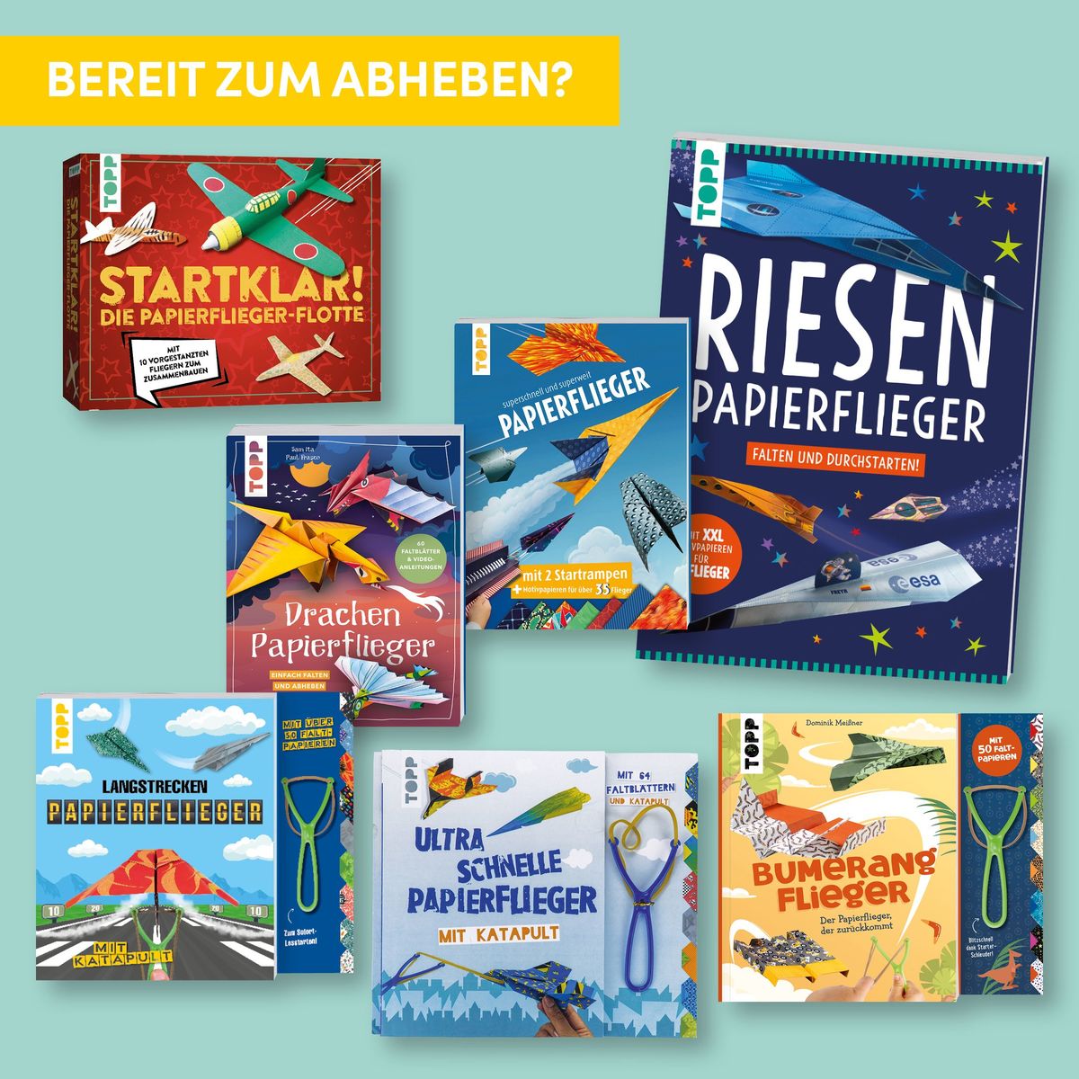 Weitere Ansicht: Startklar! Die Papierflieger-Flotte | Andrew Dewar