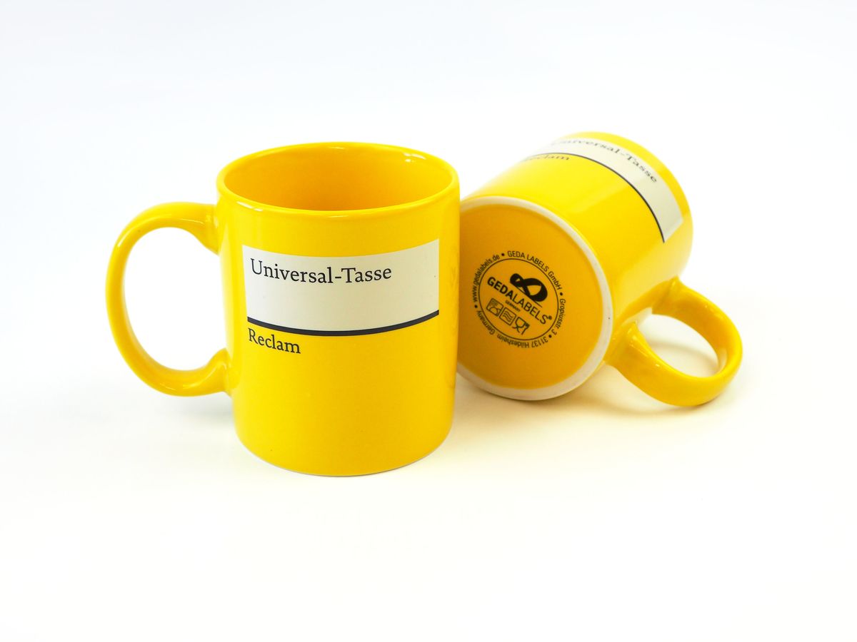 Weitere Ansicht: Reclams Universal-Tasse