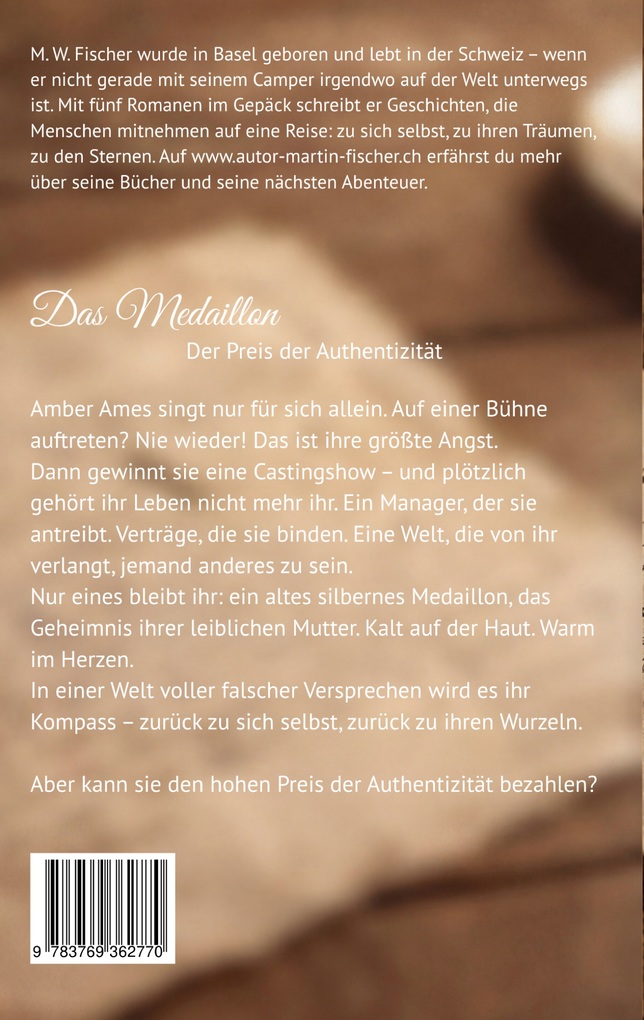 Weitere Ansicht: Das Medaillon | M. W. Fischer