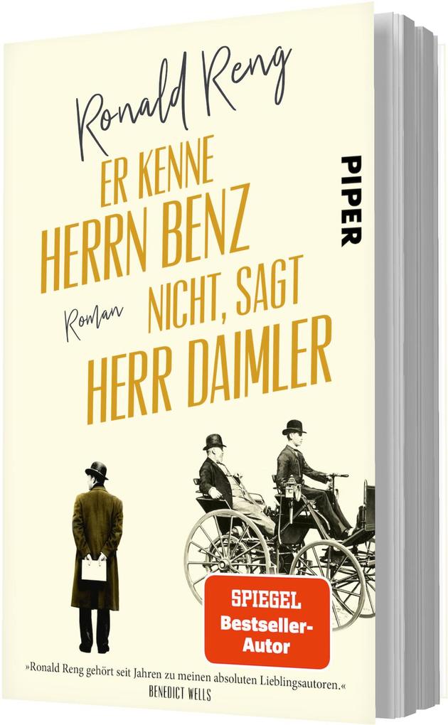 Weitere Ansicht: Er kenne Herrn Benz nicht, sagt Herr Daimler | Ronald Reng