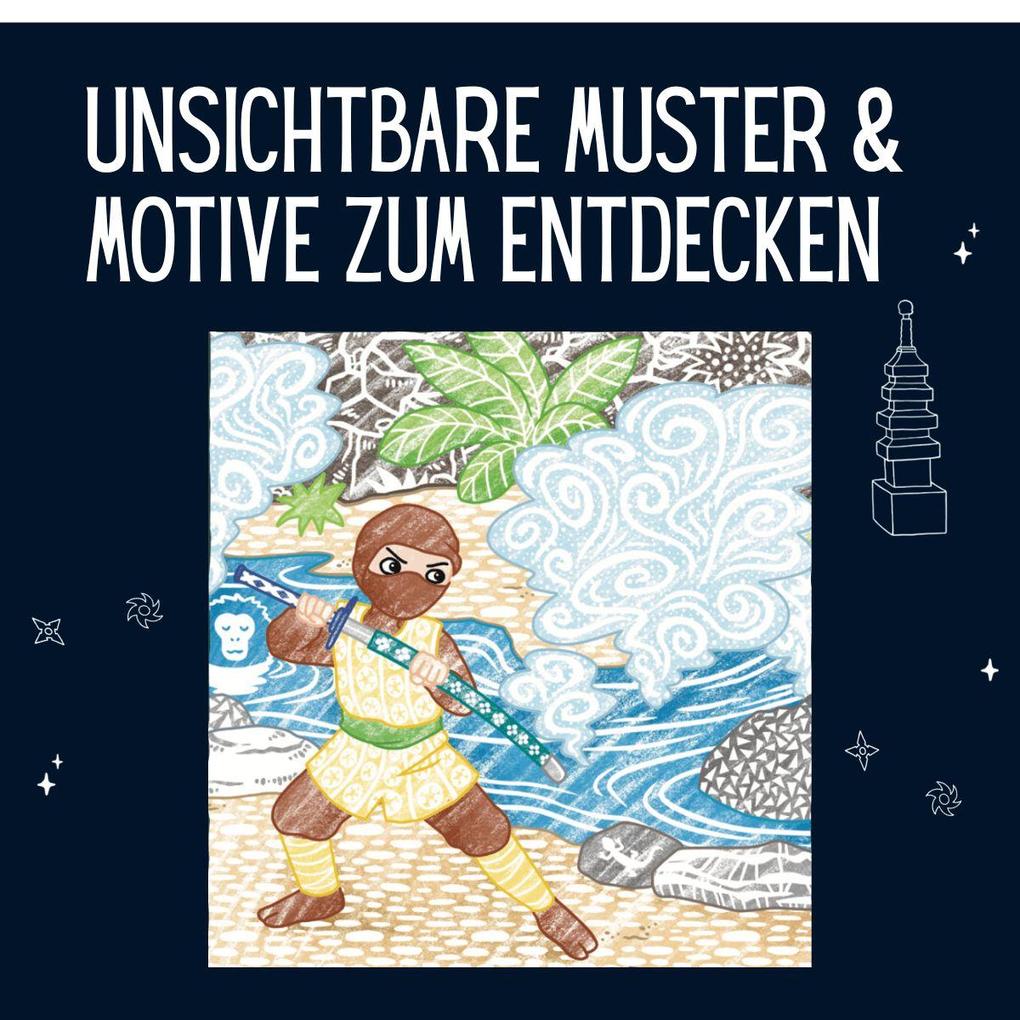 Weitere Ansicht: Zauberpapier Malbuch Ninjas | Mimi Hecher