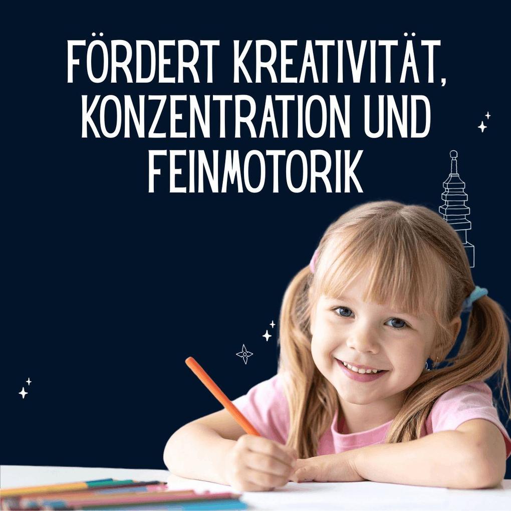 Weitere Ansicht: Zauberpapier Malbuch Ninjas | Mimi Hecher