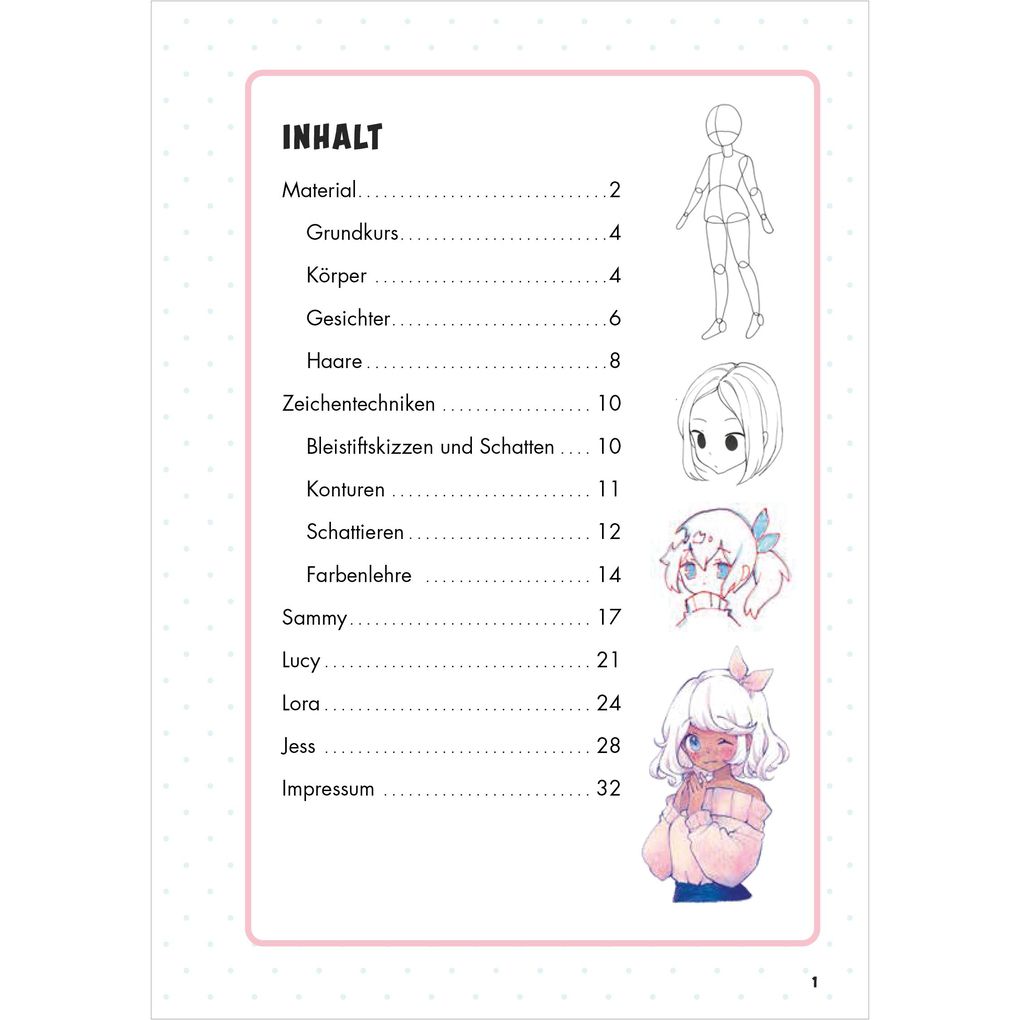 Weitere Ansicht: Kreativ-Set Manga Kids | Yoai, Wiebke Krabbe