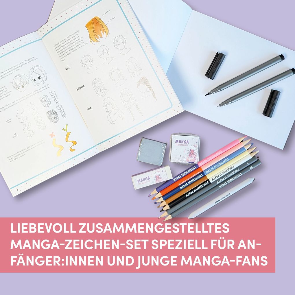 Weitere Ansicht: Kreativ-Set Manga Kids | Yoai, Wiebke Krabbe
