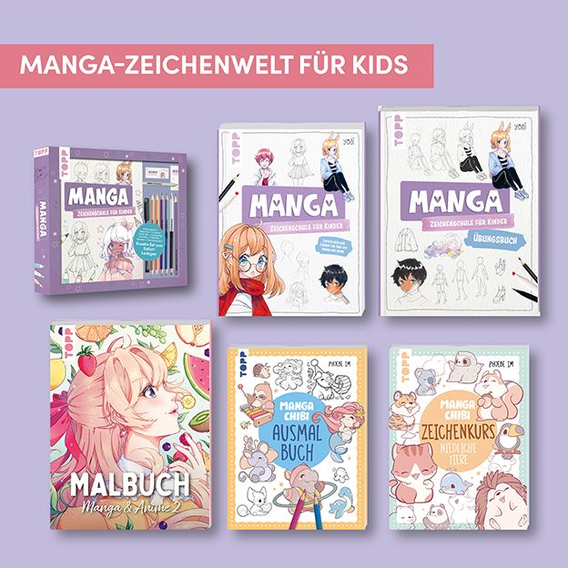 Weitere Ansicht: Kreativ-Set Manga Kids | Yoai, Wiebke Krabbe