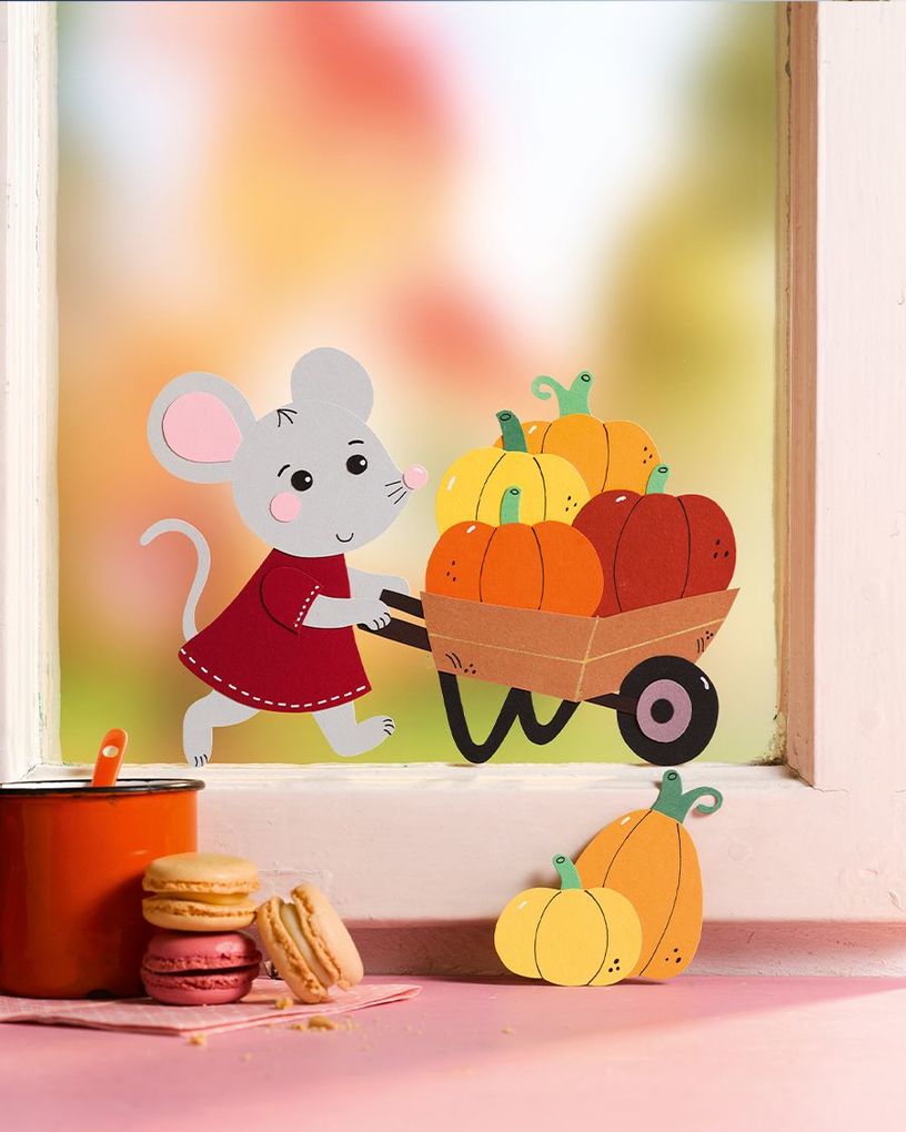 Weitere Ansicht: Herbstliche Fensterbilder (kreativ.kompakt) | Anja Ritterhoff