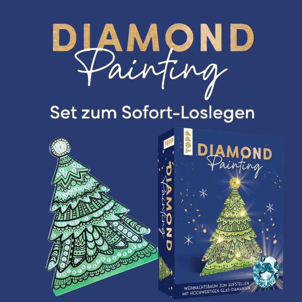 Weitere Ansicht: Diamond Painting Set Weihnachtsbaum | Mimi Hecher