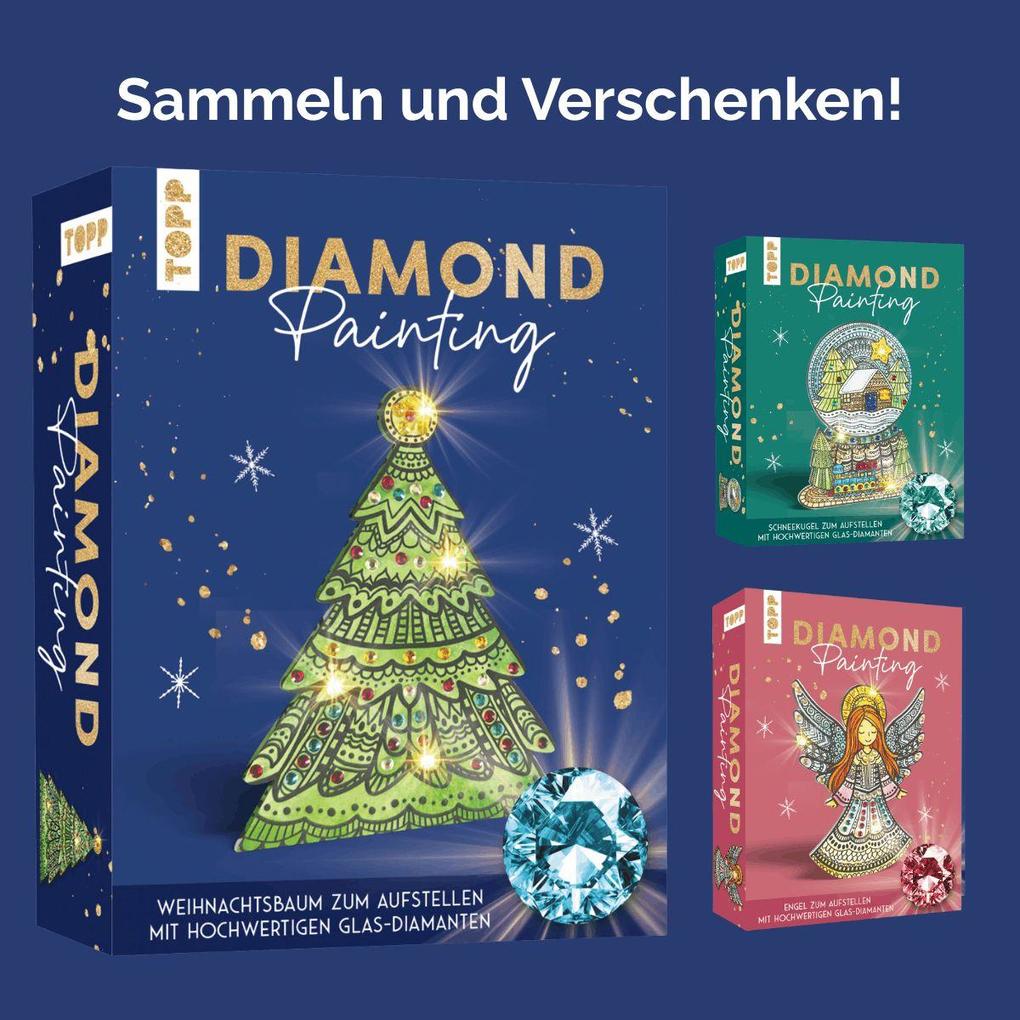 Weitere Ansicht: Diamond Painting Set Weihnachtsbaum | Mimi Hecher
