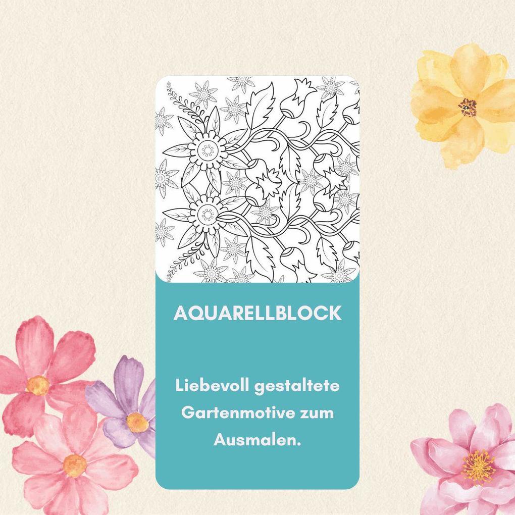 Weitere Ansicht: Aquarell-Momente Gartenglück | frechverlag
