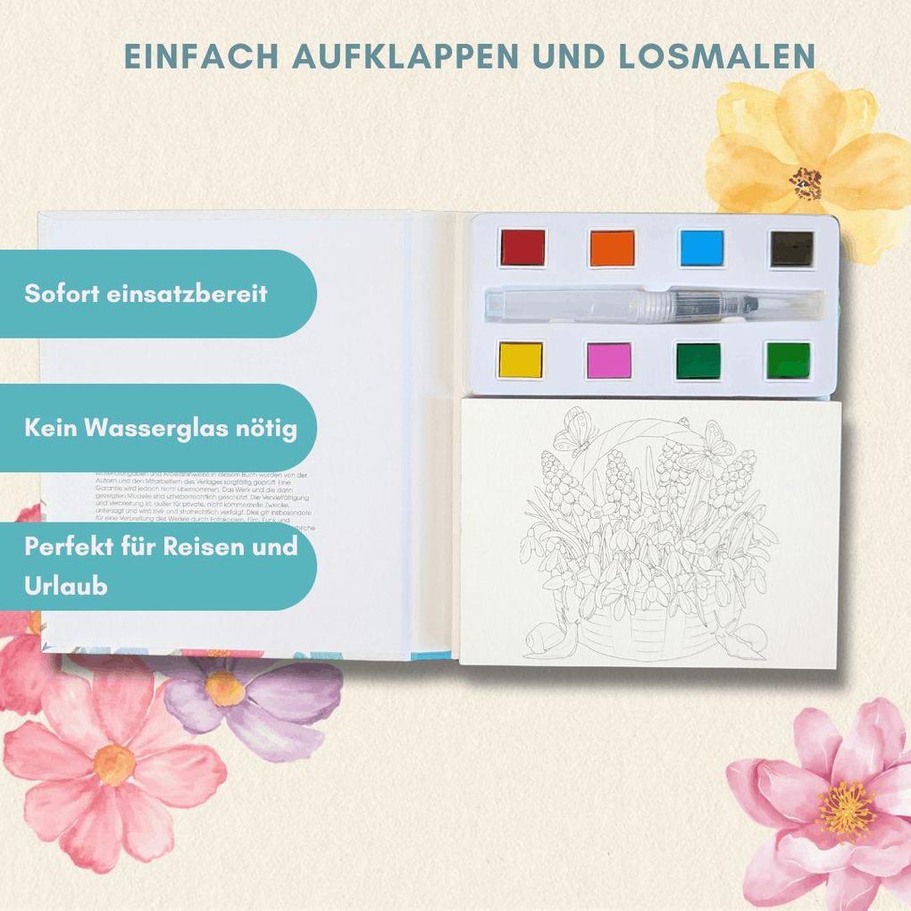 Weitere Ansicht: Aquarell-Momente Gartenglück | frechverlag