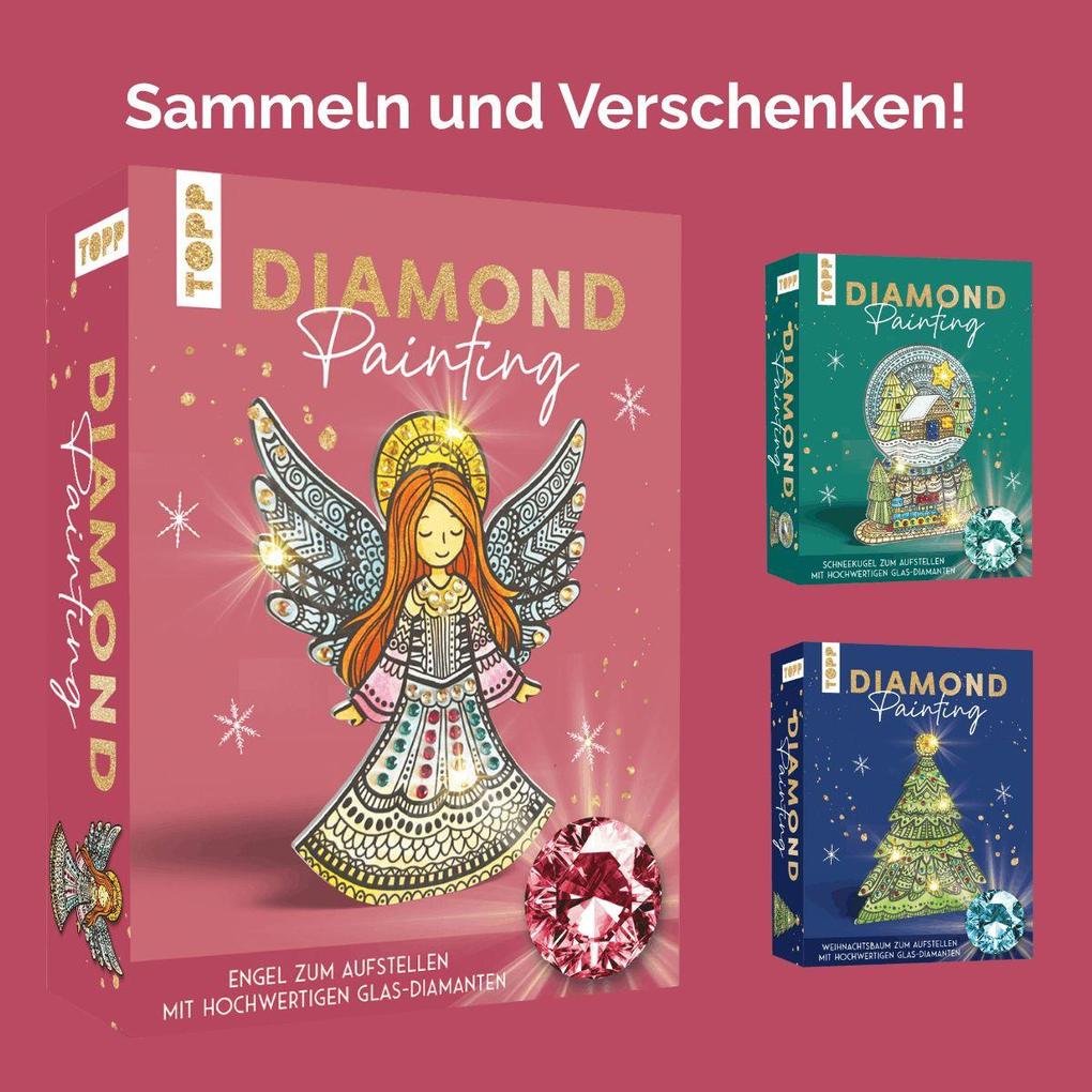 Weitere Ansicht: Diamond Painting Set Weihnachtsengel | Mimi Hecher