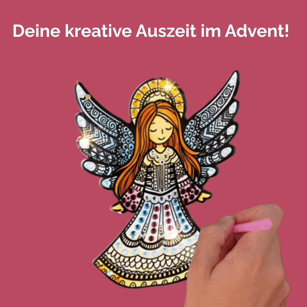 Weitere Ansicht: Diamond Painting Set Weihnachtsengel | Mimi Hecher