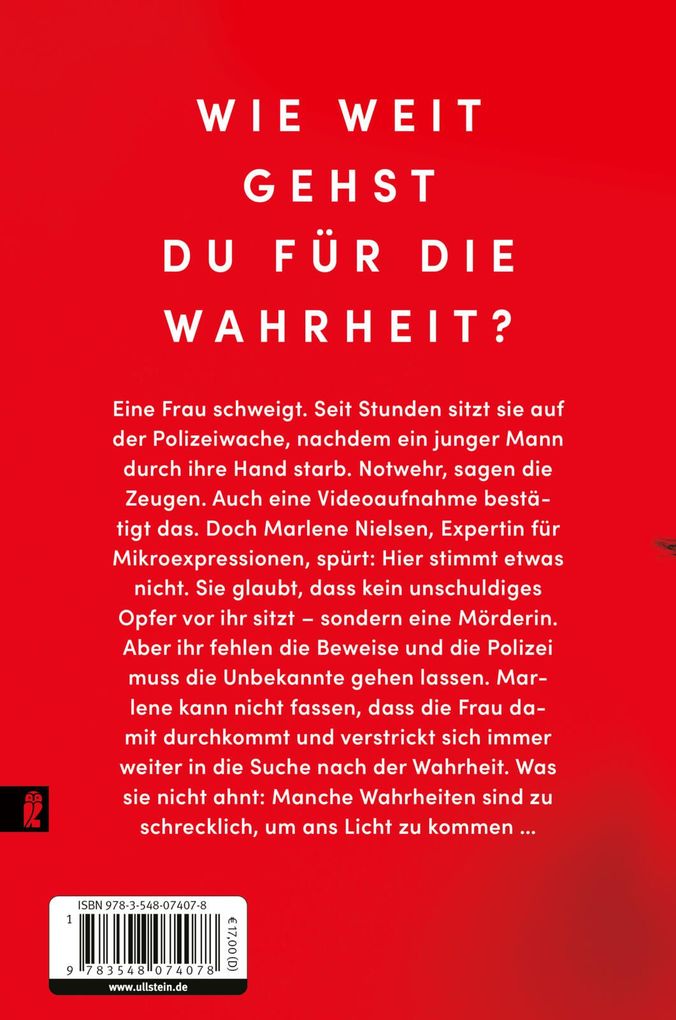 Weitere Ansicht: Die Lüge in ihrem Gesicht | Anne Keßel