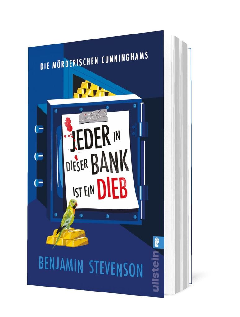 Weitere Ansicht: Die mörderischen Cunninghams. Jeder in dieser Bank ist ein Dieb | Benjamin Stevenson