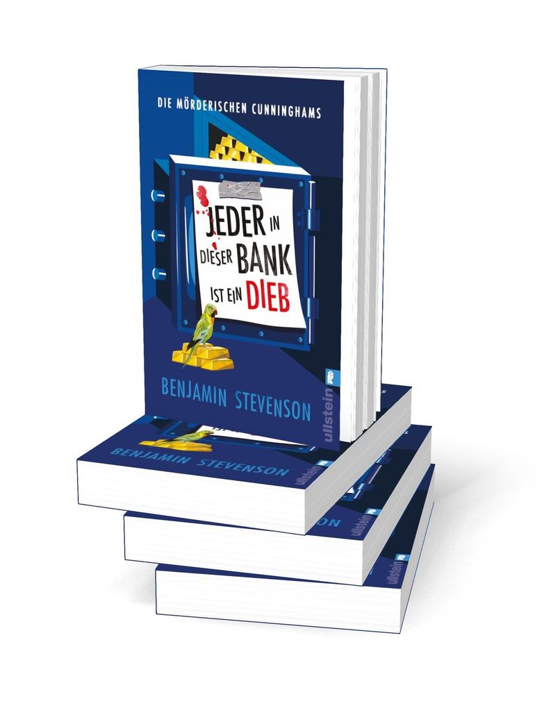 Weitere Ansicht: Die mörderischen Cunninghams. Jeder in dieser Bank ist ein Dieb | Benjamin Stevenson