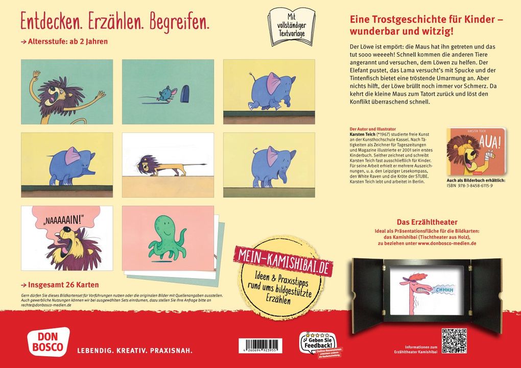 Weitere Ansicht: Aua! Kamishibai Bildkartenset | Karsten Teich