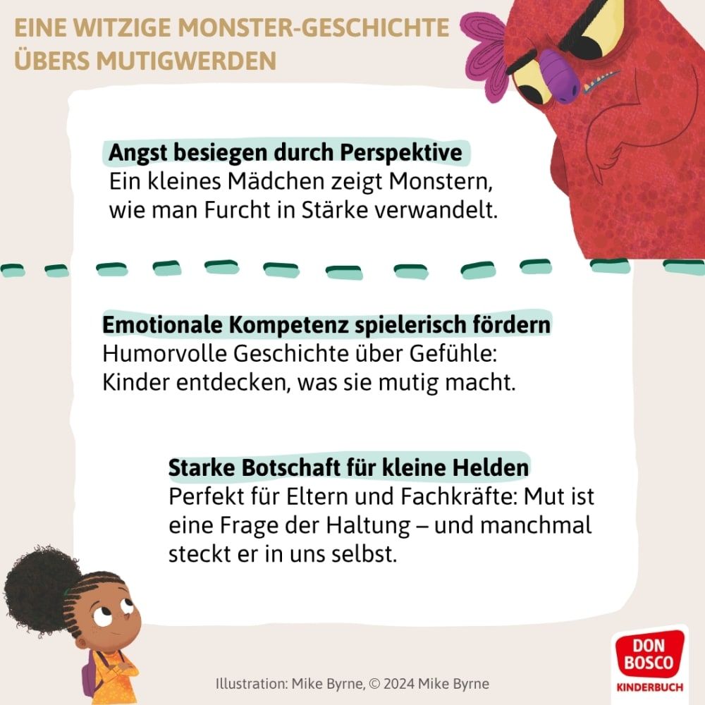 Weitere Ansicht: Vor Monstern hab' ich keine Angst! Bilderbuch | Mike Byrne