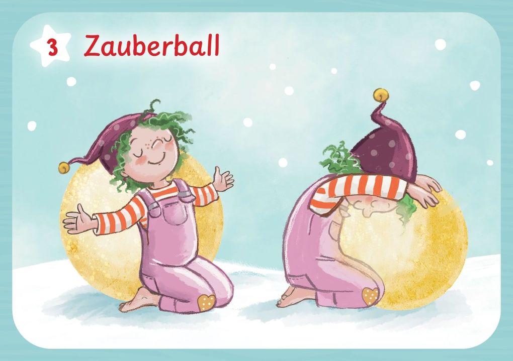Weitere Ansicht: Wichtel-Yoga-Adventskalender. 24 Asanas für die Winter- und Weihnachtszeit | Gabriele Pohl