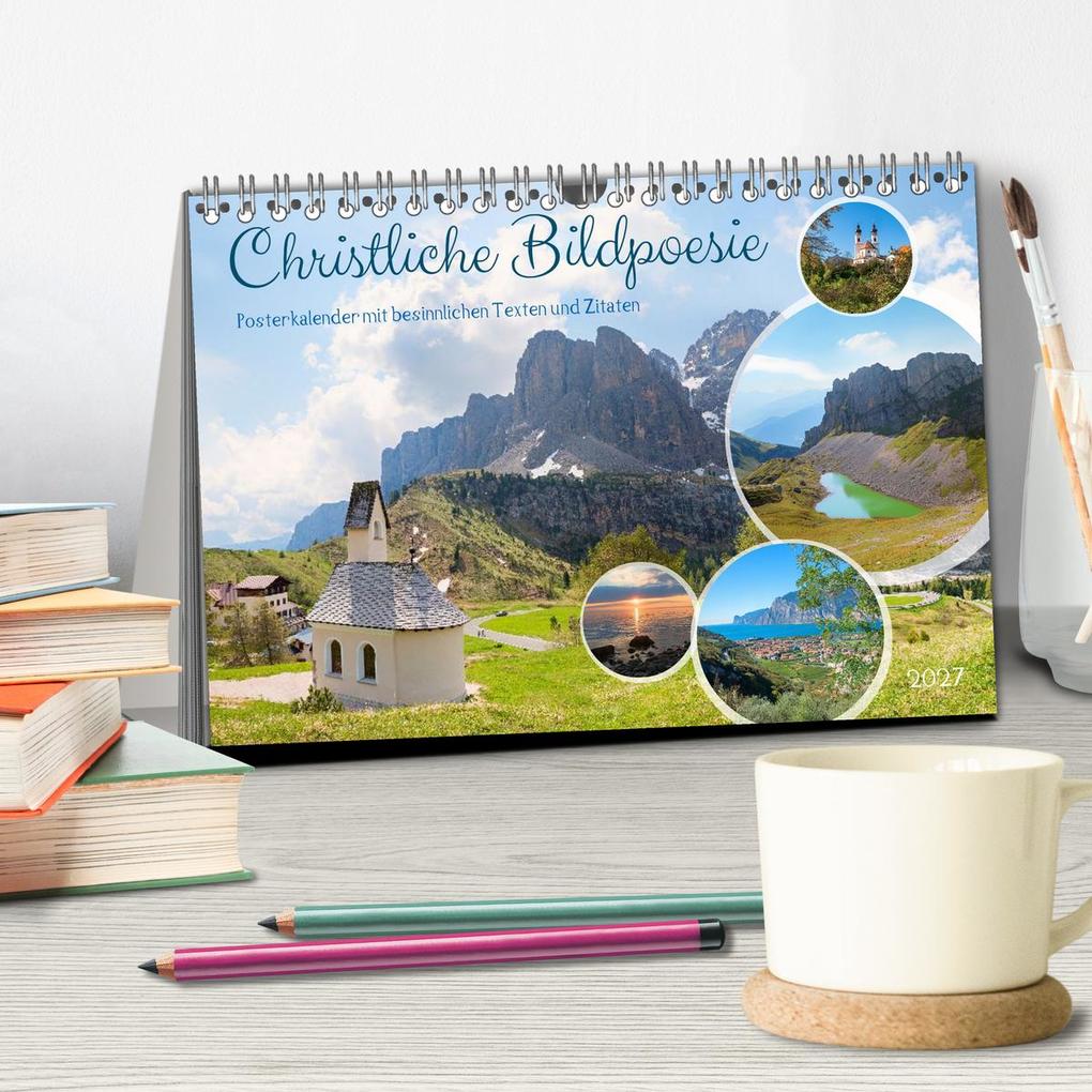 Weitere Ansicht: Christliche Bildpoesie 2027 (Tischkalender 2027 DIN A5 quer), CALVENDO Monatskalender | Calvendo, SusaZoom, SusaZoom SusaZoom