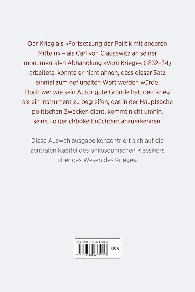 Weitere Ansicht: Vom Kriege | Carl von Clausewitz