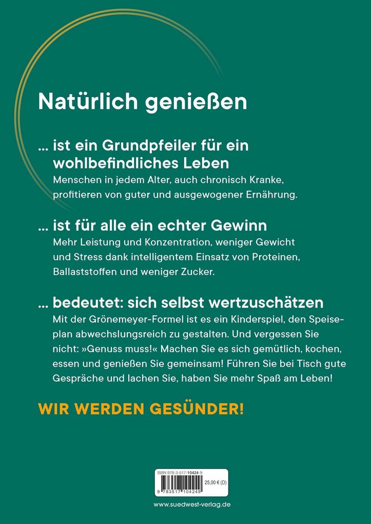 Weitere Ansicht: Natürlich genießen! | Dietrich Grönemeyer