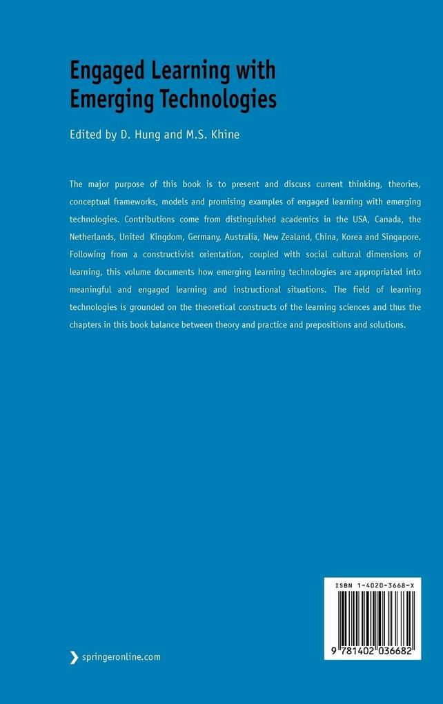 Weitere Ansicht: Engaged Learning with Emerging Technologies