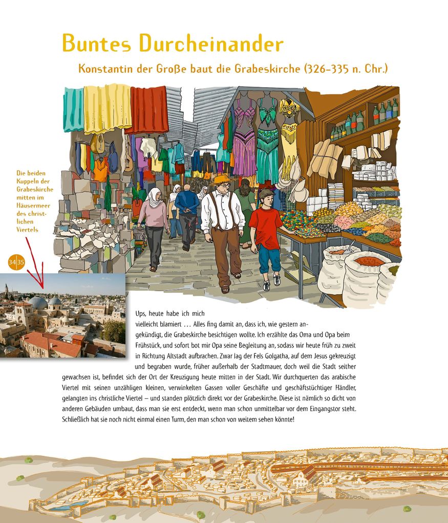 Weitere Ansicht: Abenteuer Jerusalem - Sonderausgabe | Dieter Vieweger