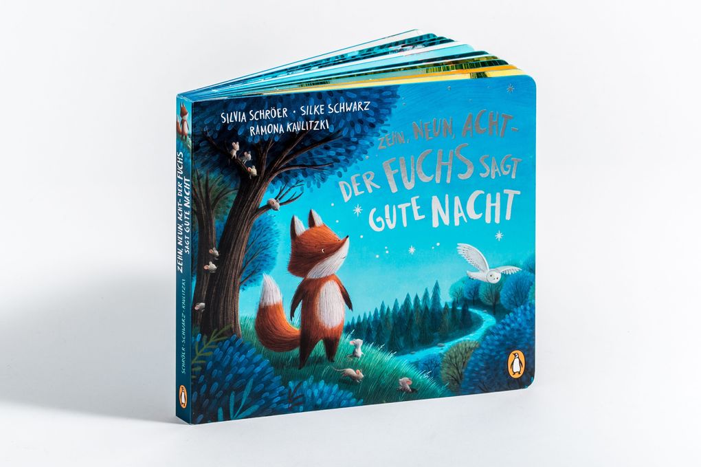 Weitere Ansicht: Zehn, neun, acht - der Fuchs sagt gute Nacht | Silvia Schröer, Silke Schwarz