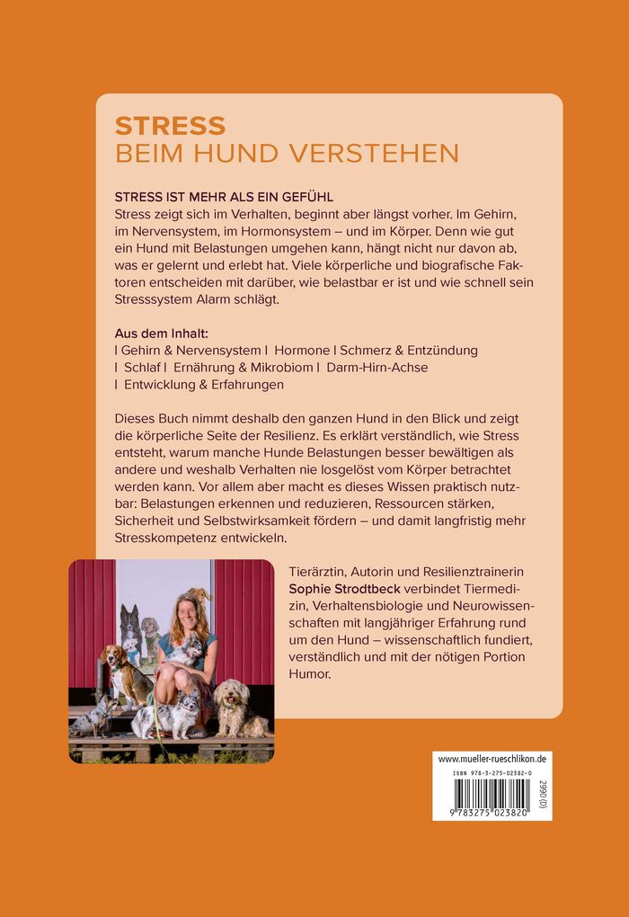 Weitere Ansicht: Stress beim Hund verstehen | Sophie Strodtbeck