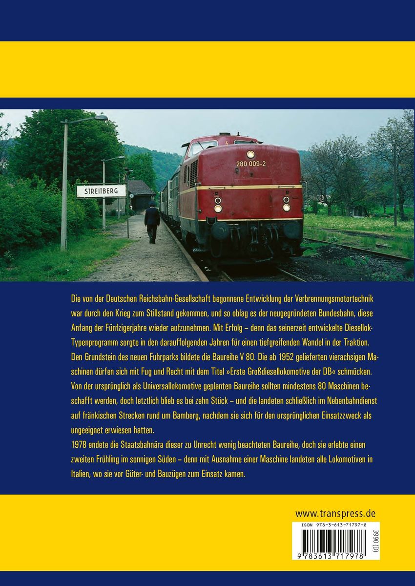Weitere Ansicht: Baureihe V 80 | Stephan Kuchinke