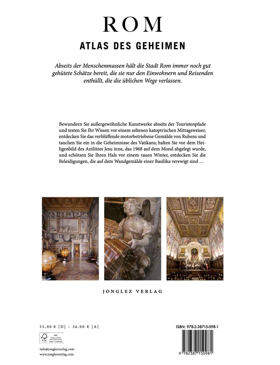 Weitere Ansicht: Rom - Atlas des Geheimen