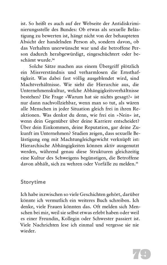 Weitere Ansicht: "Für eine Emanze bist du ganz schön hübsch!" | Laura Busche