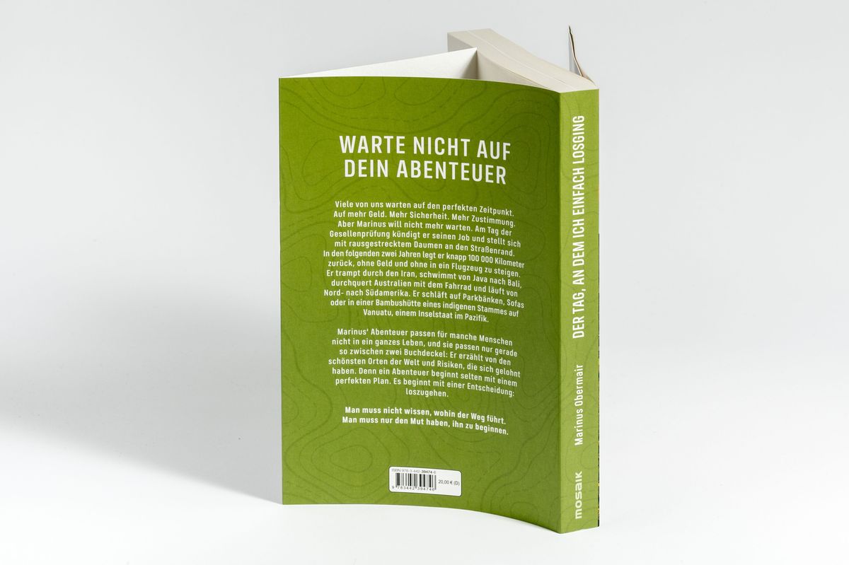 Weitere Ansicht: Der Tag, an dem ich einfach losging | Marinus Obermair