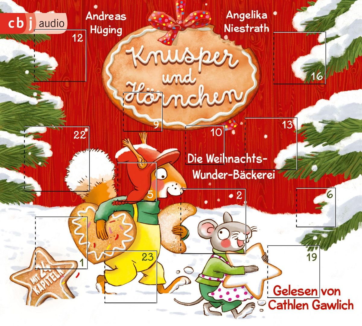 Weitere Ansicht: Knusper und Hörnchen - Die Weihnachts-Wunder-Bäckerei | Andreas Hüging, Angelika Niestrath
