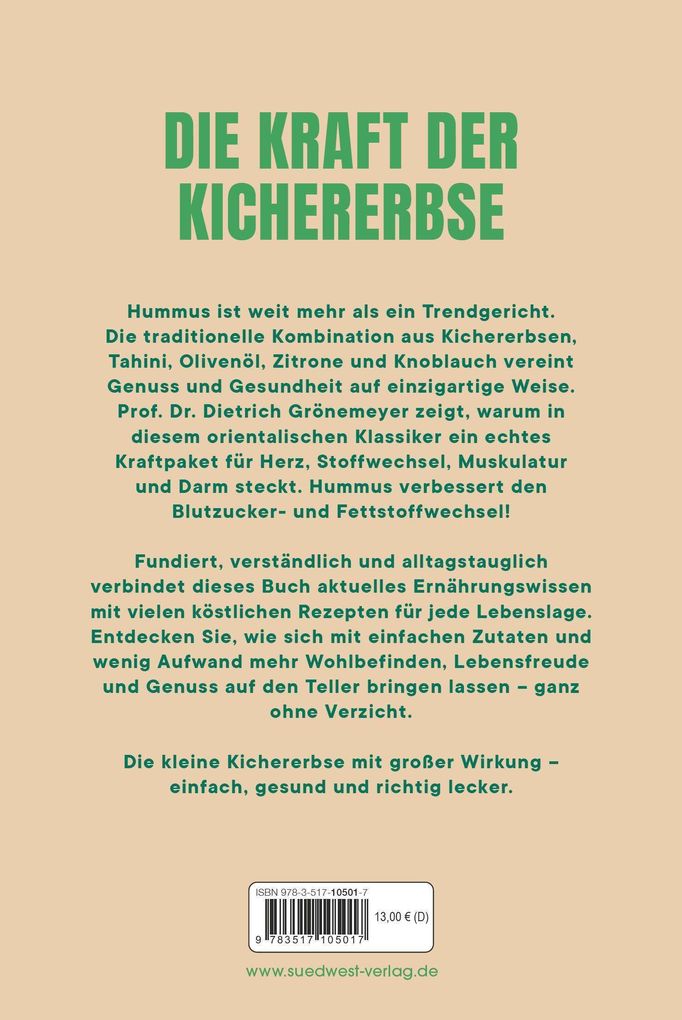 Weitere Ansicht: Hummus als Gesundheitsbooster | Dietrich Grönemeyer