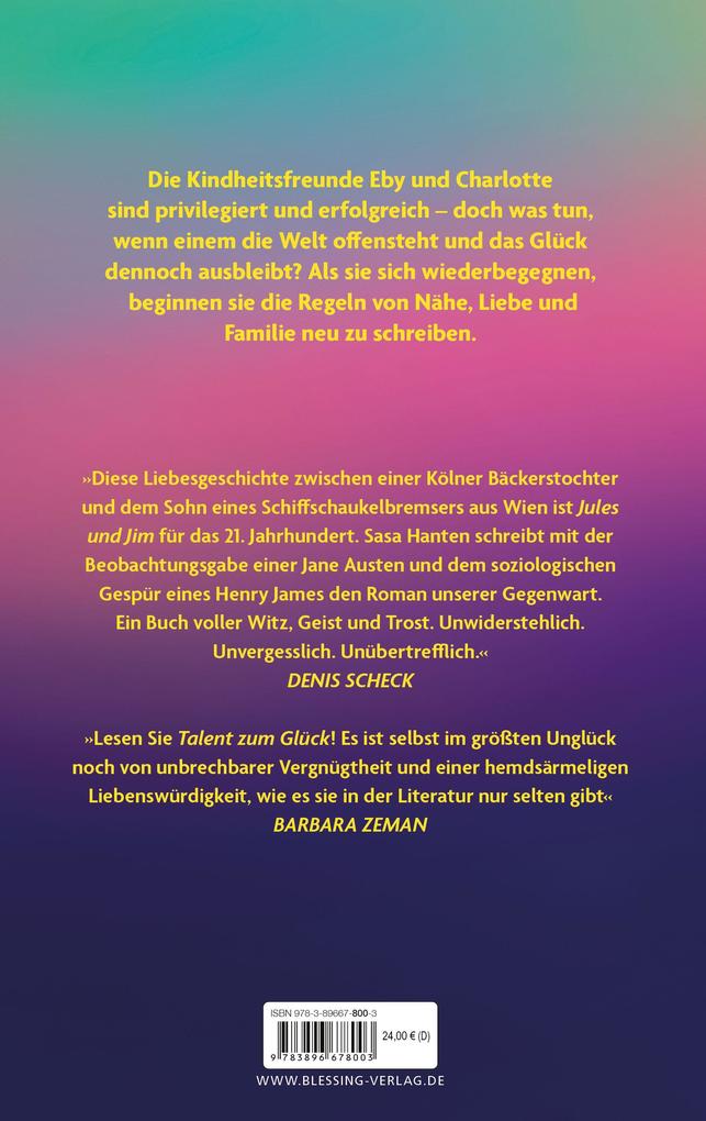Weitere Ansicht: Talent zum Glück | Sasa Hanten