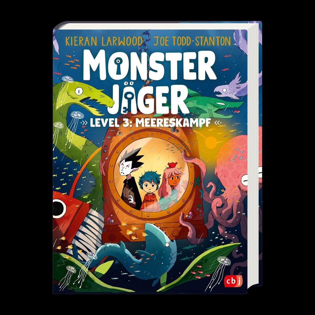 Weitere Ansicht: Monsterjäger - Level 3: Meereskampf | Kieran Larwood