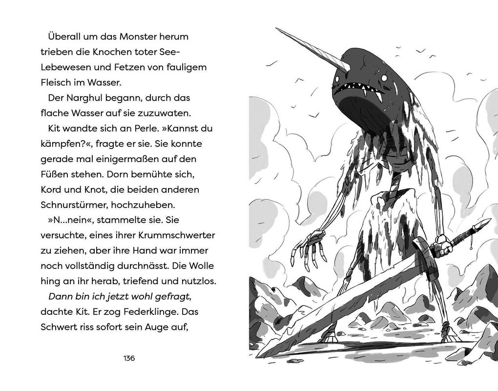 Weitere Ansicht: Monsterjäger - Level 3: Meereskampf | Kieran Larwood