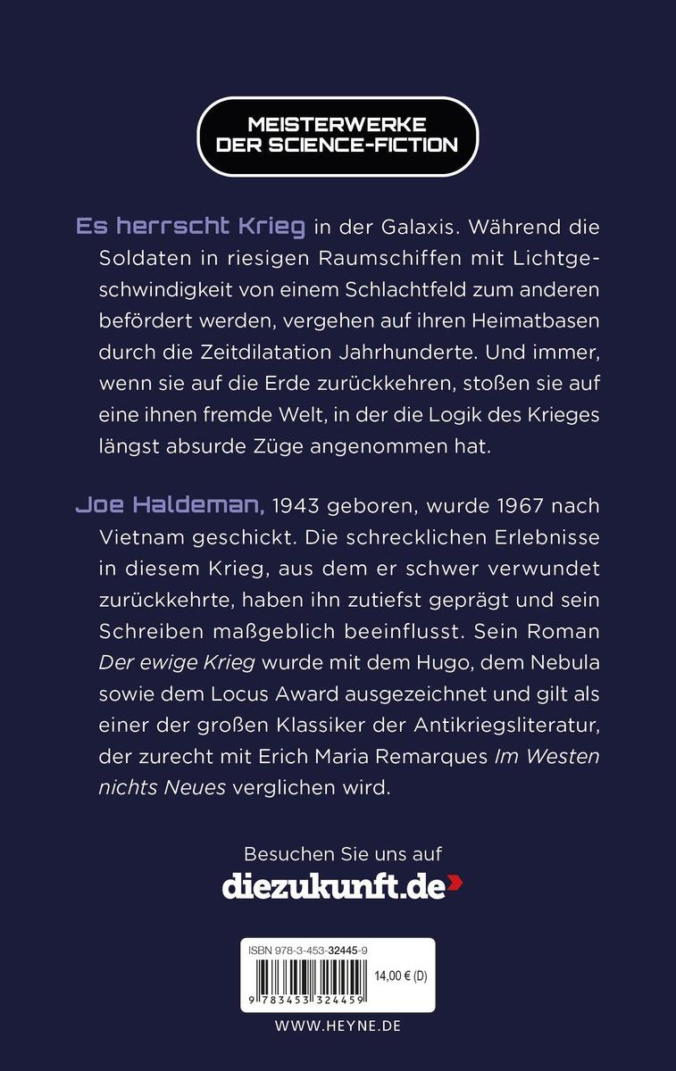 Weitere Ansicht: Der ewige Krieg | Joe Haldeman