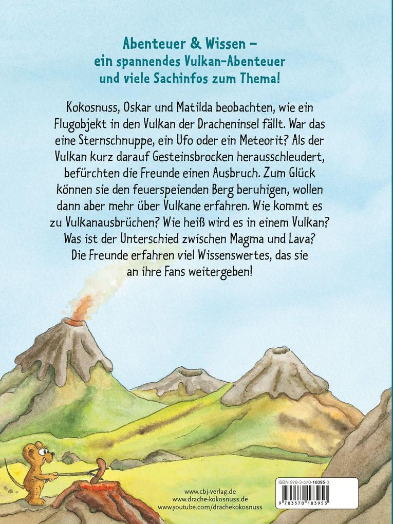 Weitere Ansicht: Der kleine Drache Kokosnuss - Abenteuer & Wissen - Vulkane | Ingo Siegner