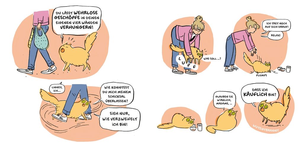 Weitere Ansicht: Schon wieder Trockenfutter? | Lucy Knisley