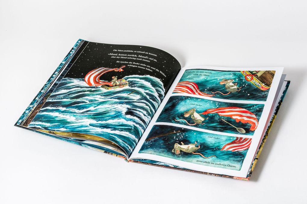 Weitere Ansicht: Der Mond im Meer | Sandra Dieckmann