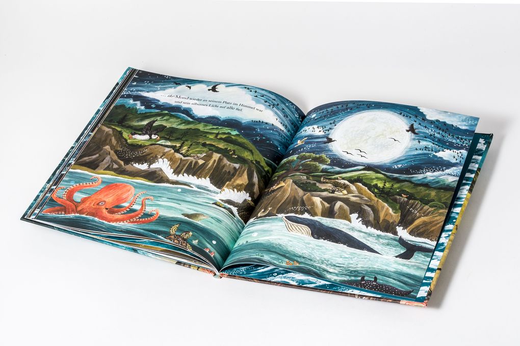Weitere Ansicht: Der Mond im Meer | Sandra Dieckmann