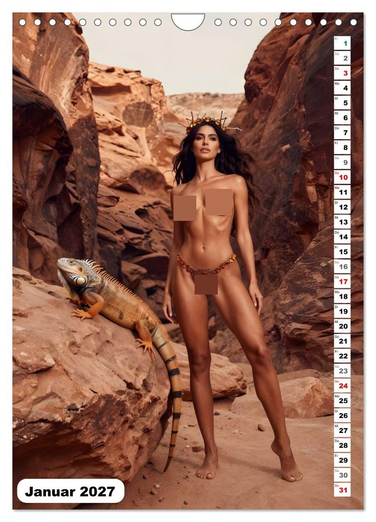 Weitere Ansicht: Wilde Kronen (Wandkalender 2027 DIN A4 hoch), CALVENDO Monatskalender | Calvendo, Liam Blue