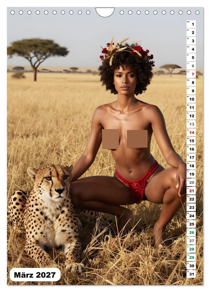 Weitere Ansicht: Wilde Kronen (Wandkalender 2027 DIN A4 hoch), CALVENDO Monatskalender | Calvendo, Liam Blue